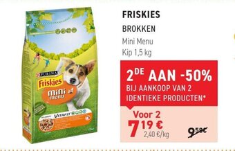 Tom&Co Friskies Brokken aanbieding