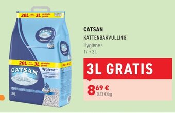Tom&Co Catsan Kattenbakvulling aanbieding