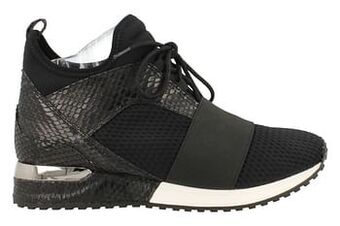 Berca Shoes La Strada Sneaker Hoog Dames Sneakersock Trend Mesh - Zwart aanbieding