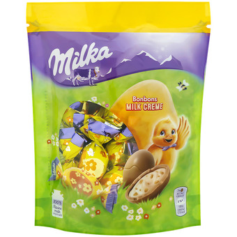 Action Milka chocolade paaseitjes aanbieding