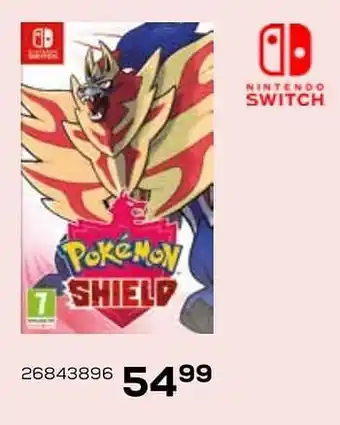 Supra Bazar Nintendo switch pokemon shield 26843896 aanbieding