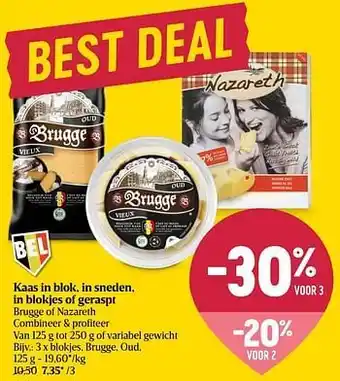 Delhaize Blokjes brugge oud aanbieding