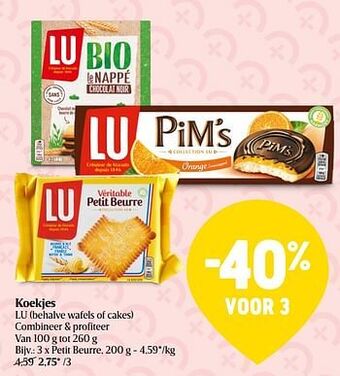 Delhaize Petit beurre aanbieding