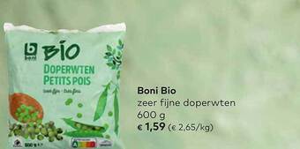 Bio Planet Boni Bio Zeer Fijne Doperwten aanbieding