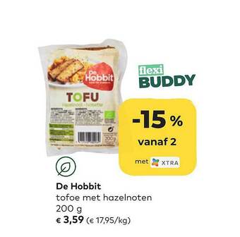 Bio Planet De Hobbit Tofoe Met Hazelnoten aanbieding
