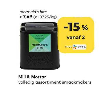 Bio Planet Mill & Mortar Volledig Assortiment Smaakmakers aanbieding