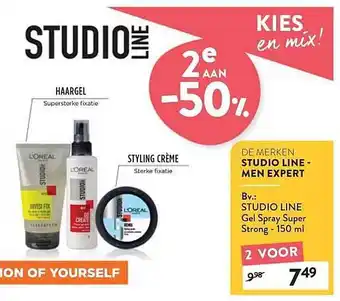 Studio Line - Men Expert Sudio Line Gel Spray Super Strong