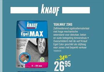 Knauf 'egalmax' 25kg