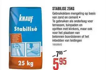 HandyHome Stabilise 25kg aanbieding
