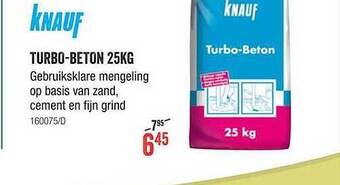 Knauf Turbo-beton 25kg