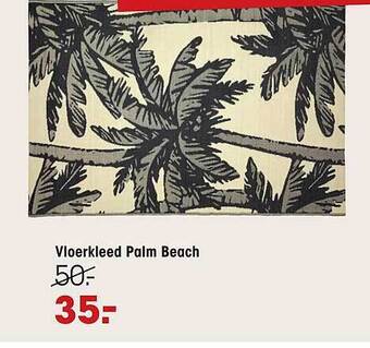Kwantum Vloerkleed Palm Beach aanbieding