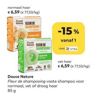 Bio Planet Douce Nature Fleur De Shampooing aanbieding