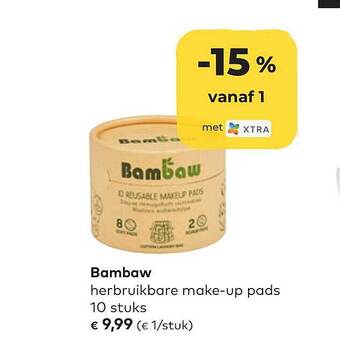 Bambaw Herbruikbare Make-up Pads