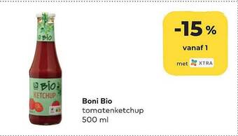 Bio Planet Boni Bio Tomatenketchup aanbieding