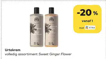 Bio Planet Urtekram Volledig Assortiment Sweet Ginger Flower aanbieding