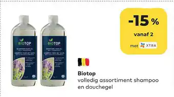Bio Planet Biotop Volledig Assortiment Shampoo En Douchegel aanbieding