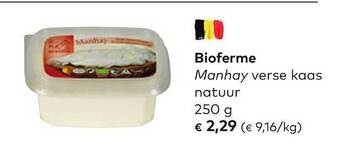 Bio Planet Bioferme Manhay Verse Kaas Natuur aanbieding
