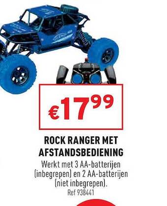Trafic Rock Ranger Met Afstandsbediening aanbieding