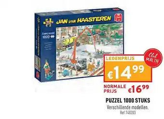 Trafic Puzzel 1000 Stuks aanbieding