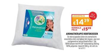 Trafic Aromatherapie Hoofdkussen aanbieding