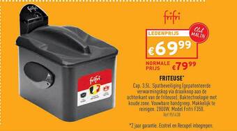 Trafic Friteuse aanbieding