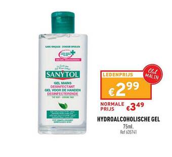 Trafic Hydroalcoholische Gel aanbieding