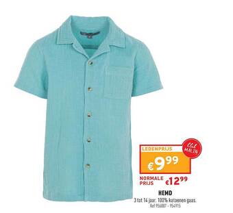 Trafic Hemd aanbieding
