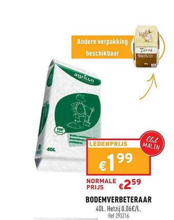 Trafic Bodemverbeteraar aanbieding