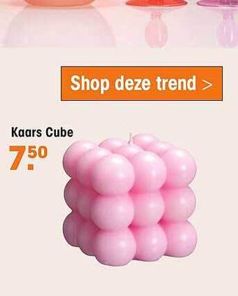 Kaars Cube