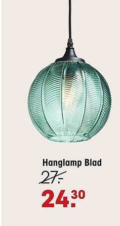 Kwantum Hanglamp Blad aanbieding