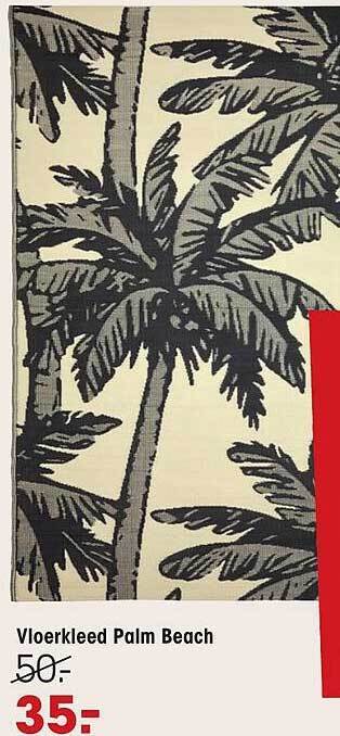 Kwantum Vloerkleed Palm Beach aanbieding