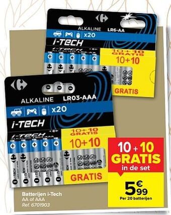 Batterijen i-tech
