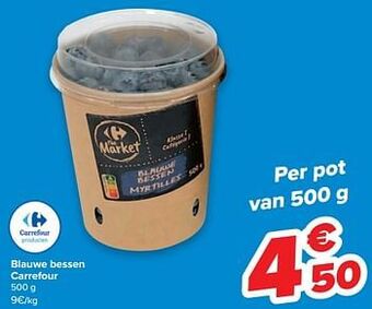 Carrefour Blauwe bessen carrefour aanbieding