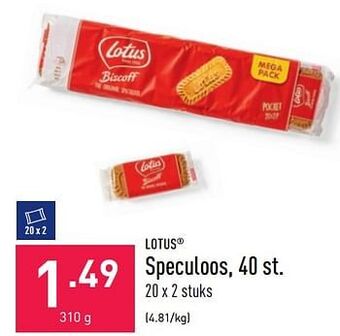 ALDI Speculoos aanbieding