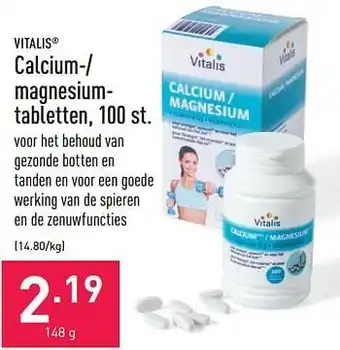 Calcium-- magnesiumtabletten