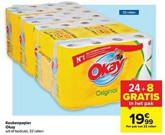 Carrefour Keukenpapier okay aanbieding