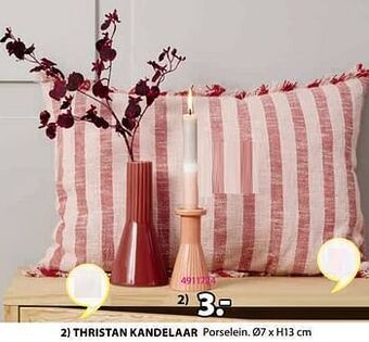 Jysk Thristan kandelaar aanbieding