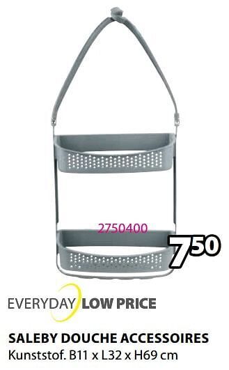 Jysk Saleby douche accessoires aanbieding