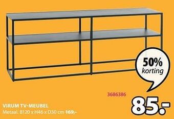 Jysk Virum tv-meubel aanbieding