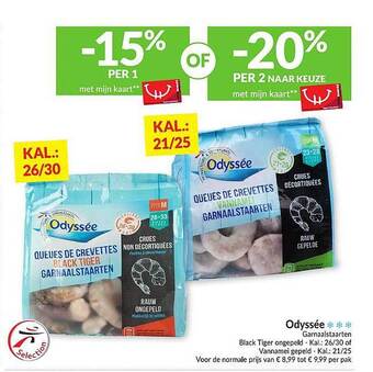 Intermarché Odyssee Garnaalstaarten aanbieding