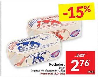 Intermarché Rochefort Boter aanbieding