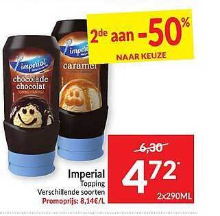 Intermarché Imperial Topping aanbieding