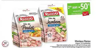 Intermarché Monique Ranou Kippen Of Hamblokjes aanbieding