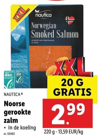 Noorse gerookte zalm