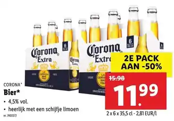 Lidl Corona Bier aanbieding