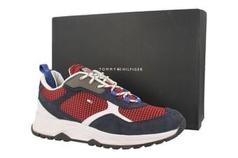 Berca Shoes Tommy Hilfiger Sneaker Heren - Blauw aanbieding