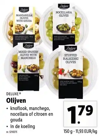 Deluxe Olijven 150g