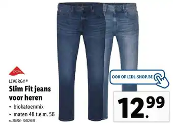 Livergy Heren Slim Fit jeans