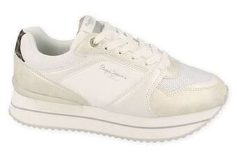 Berca Shoes Pepe Jeans Sneaker Rusper Eve - Wit aanbieding