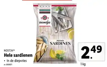 Nostja Hele sardinen 1kg